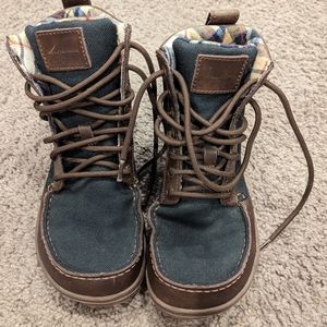 Lems Boulder Boots Navy Stout